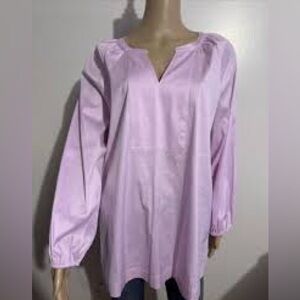 NWT Chico’s Pink Tunic Top Size 0 (US Small) Long Sleeve